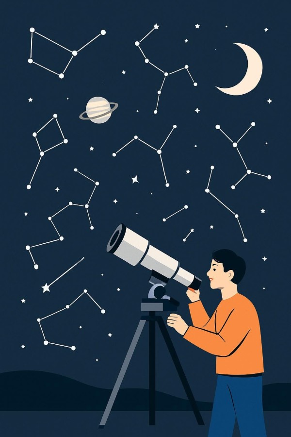 별자리 관측 이미지